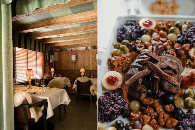 Schnepfen, Murmeli, Gämspfeffer, Reh Royal Hot Ten Wild.