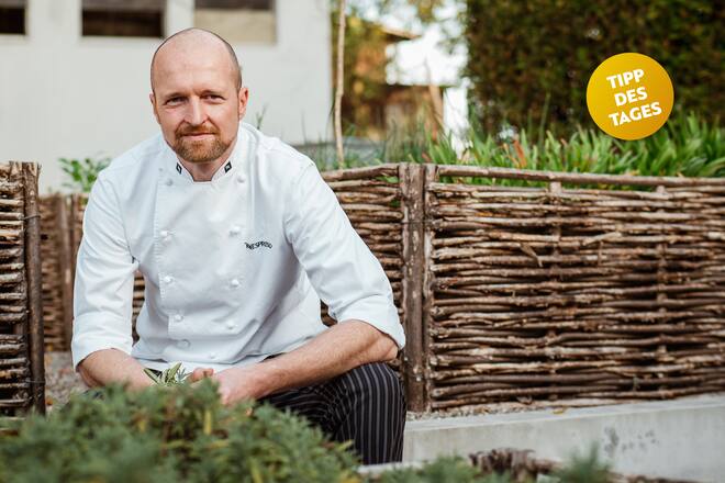 Marko Prüstel, Küchenchef - Nespresso Gourmetweeks im Restaurant Taggenberg, Winterthur - Marko Prüstel, Chefkoch & Margriet Schnaibel, Inhaberin - Donnerstag, 25.10.2018 - Copyright Olivia Pulver