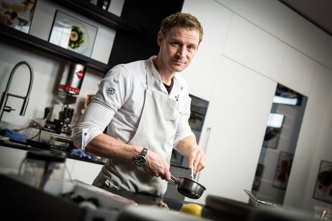 Patrick Mahler kocht ffür Sense of delight 2020