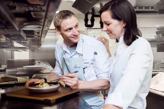 Patrick Mahler und Madeleine Loehner Park Hotel Vitznau