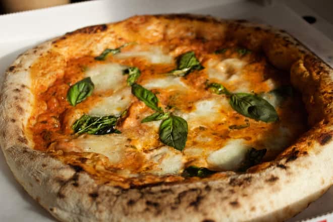 Via DM bestellen und direkt zu dir geliefert: Pizza Margherita von The.notorious801, Pizza Margherita, 20. März 2021, The.notorious801, Basel, Copyright: Sydney Karolewski