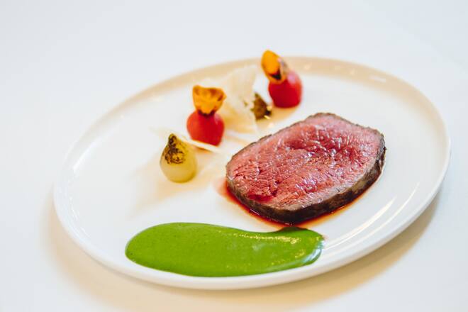 Tagliata di Chianina - "tranchiertes Chianina"-Rindsentrecôte