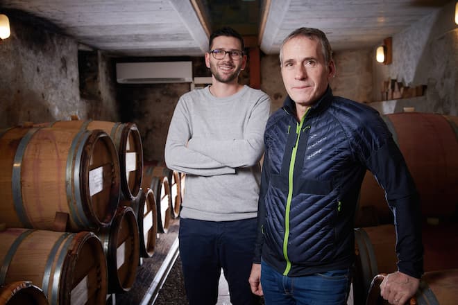 Vétroz, le 1er février 2021, Vincent et Serge Roh Père et Fils © sedrik nemeth