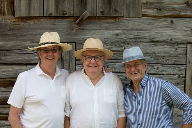 André Jäger, Franz Wiget und Dario Ranza