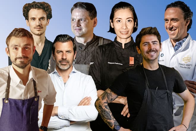 Wimmelbild STARCHEFS I COOK@HOME Woche 5 Sieben Starchefs, sieben Rezepte Februar 2021