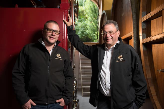 Henry und Thierry Grosjean,Auvernier, Neuenburg,Neuchatel, Schweiz,Suisse,Svizzera,Switzerland,