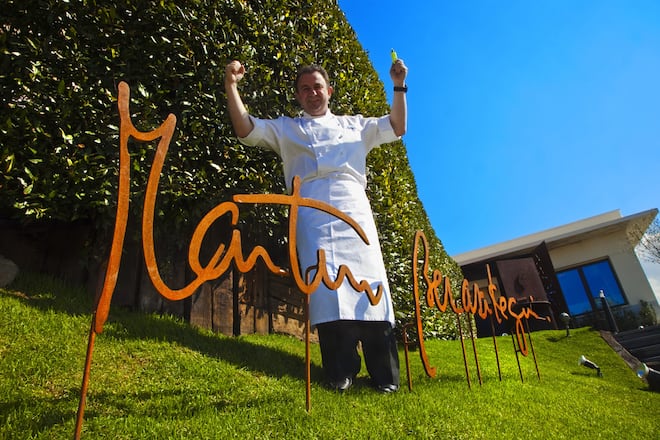 Martin Berasategui, Martin Berasategui Restaurant, Chef, Gastronomy, Europe, Spain, Basque Country, Gipuzkoa, Lasarte-Oria (KEYSTONE/LAIF/Gonzalo Azumendi)