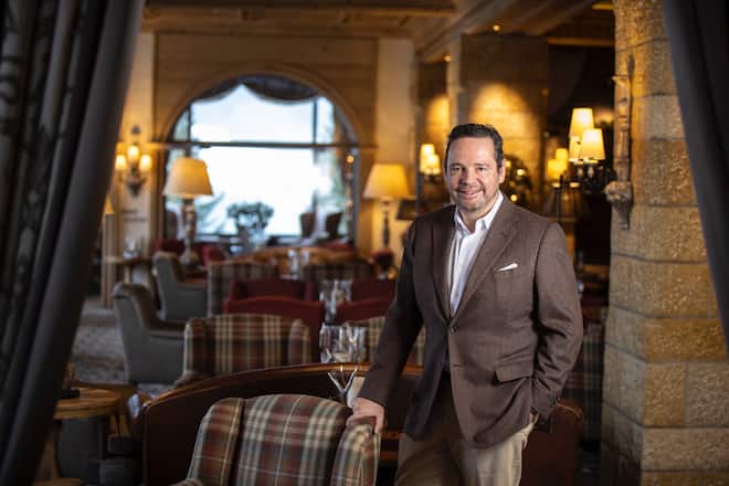 Andrea Scherz Besitzer Gstaad Palace neuer Präsident Leading Hotels of the World