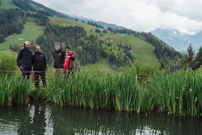 Bären Schwarzenburg Forellen Naturkreislauf