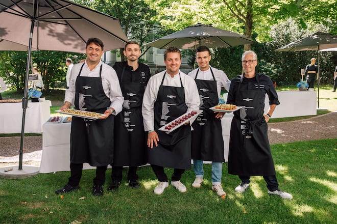 Ambrogio Stefanetti, Guy Ravet, Philippe Deslarzes, Paul Cabayé, Martin Göschel