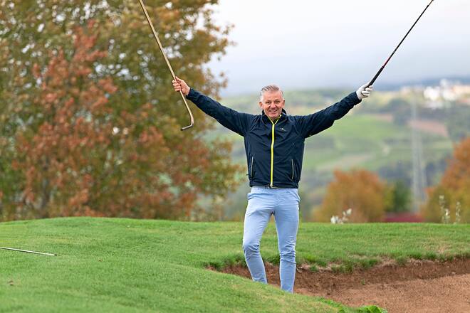 Excellence Golf Trophy Nr. 8 auf vier Top-Courses: Stars, Starchef, Comedian & PGA-Profi an Bord der Empress.