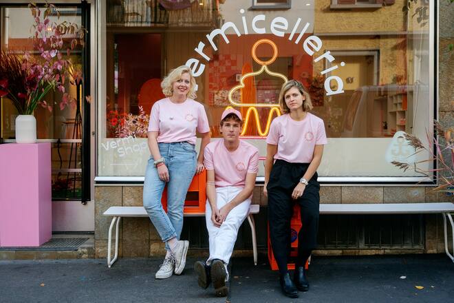 Vermicelleria Zurich von Hanna Büker, David Jäggi und Nicole Heim in der Gelati Tellhof