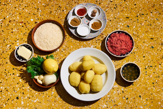 Live cooking, Zueri isst, Pascal Grob, Restaurant DAR, Marius Kamber, Vegane Bombas mit veganer Aioli,