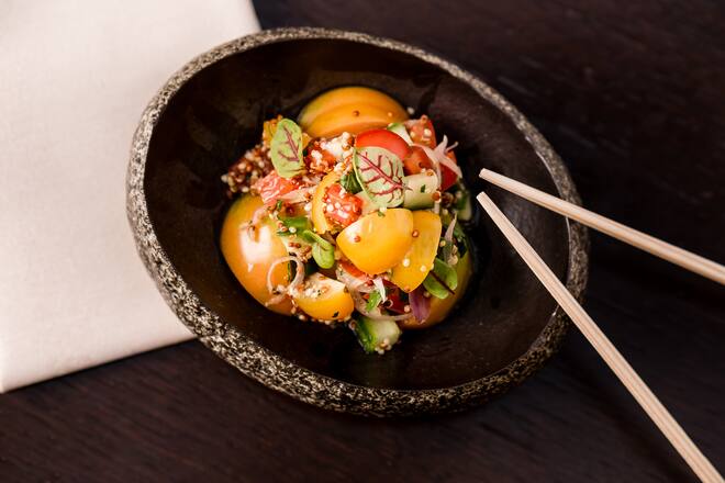 Tomato und Quinoa Ceviche