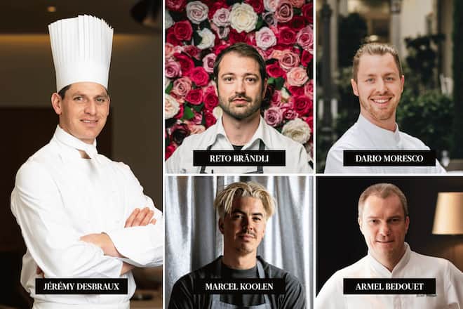 Jeremy Desbraux, Reto Brändli, Dario Moresco, Marcel Koolen, Armel Bedouet