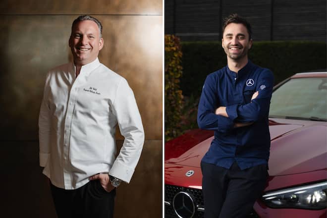 Mike Wehrle und Silvio Germann