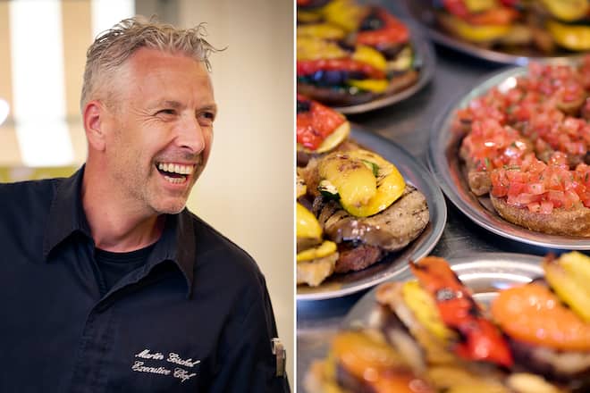 Martin Göschel («The Alpina», Gstaad) kocht mit Politikern.