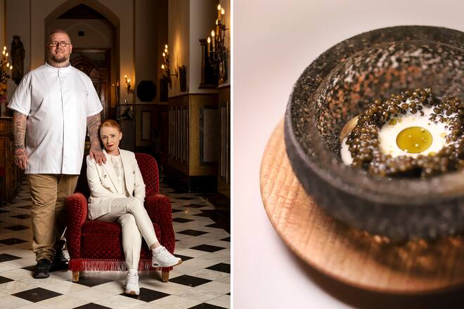 Chef Eric Vildgaard mit seiner Frau Tina Kragh Vildgaard.