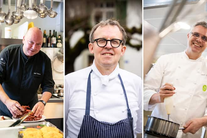 Header Metzgete Thomas Huber, Beat Stofer, Ralf Thomas