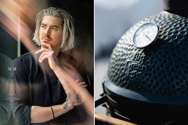 «Grilliertes weckt bei Gästen Emotionen» Koolen Green EGg