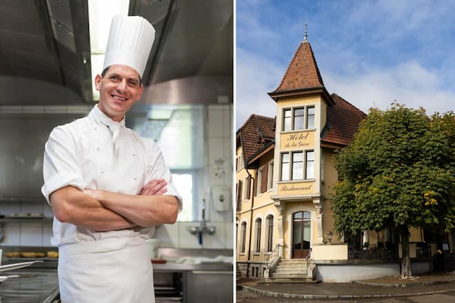 Jérémy Desbraux vom Maison Wenger.