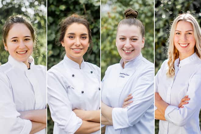La Cuisine des Jeunes Finalistinnen