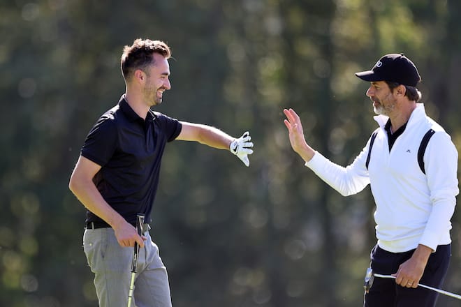 Golf Caminada Masters Silvio Germann u. Andreas Caminada September 2021