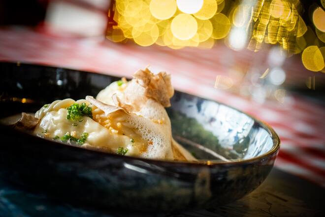 The Dolder Lodge 2021: Kasnudeln mit weissem Trüffel und Nussbutter