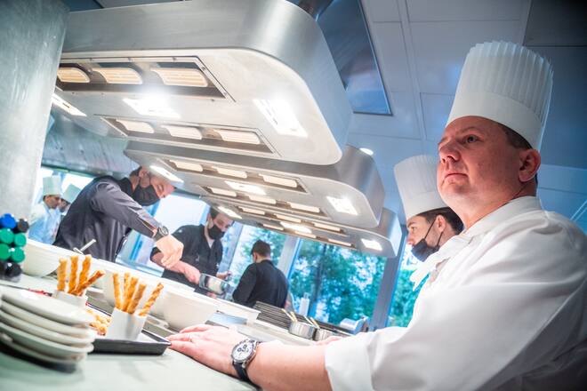 4 Hands Lunch mit Andreas Caminada und Franck Giovannini 2022