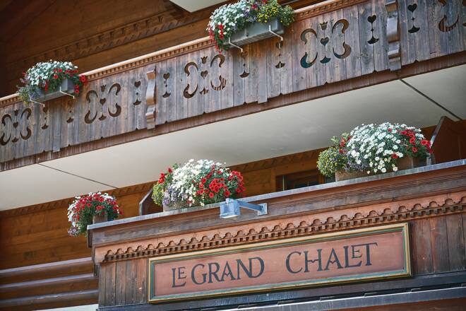 Gourmet-Adressen in Gstaad Hotel Le Grand Chalet und Restaurant La Bagatelle 2022