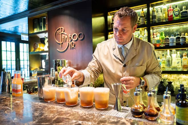 Dirk Hany Bamboo Bar Mandarin Oriental Bangkok