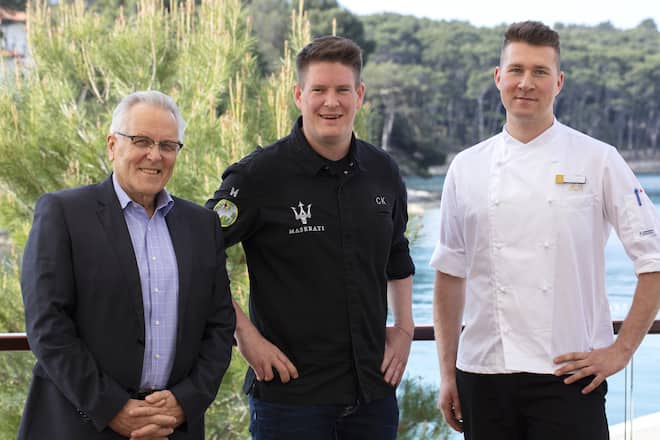 Breaking News Christian Kuchler eröffnet Filiale Insel Losinj Kroatien April 2021