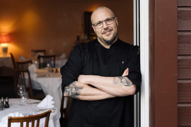 Restaurant Pinte Dättwil - Chefkoch und Gastgeber Patrick Troxler - Januar 2025 - Copyright Olivia Pulver