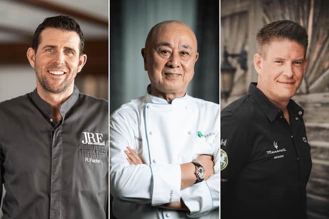Rolf Fuchs, Nobu Matsuhisa, Christian Kuchler