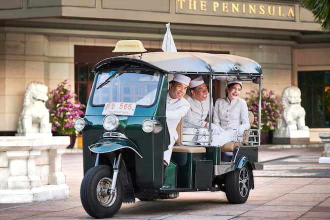 The Peninsula Bangkok, Thailand, Tuk Tuk