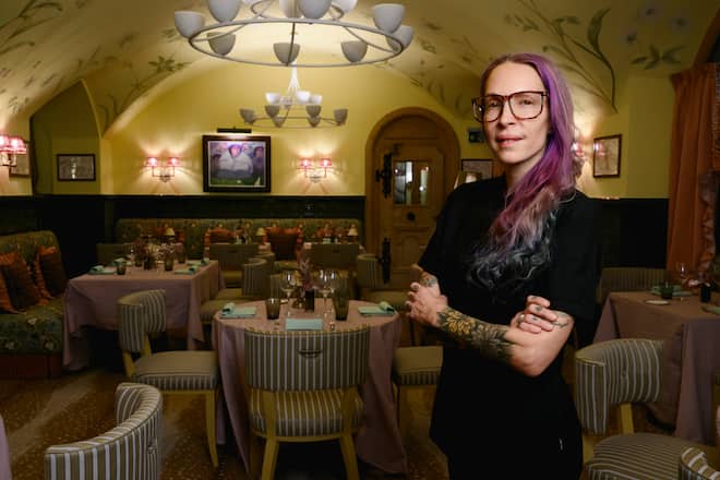 Al Dente Restaurant Amaru Kulm Hotel Chefkoechin Claudia Canessa