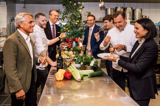 Marguita-Team in der Küche