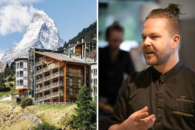André Kneubühler Sous Chef von Tanja Grandits wird Küchenchef im Omnia Zermatt