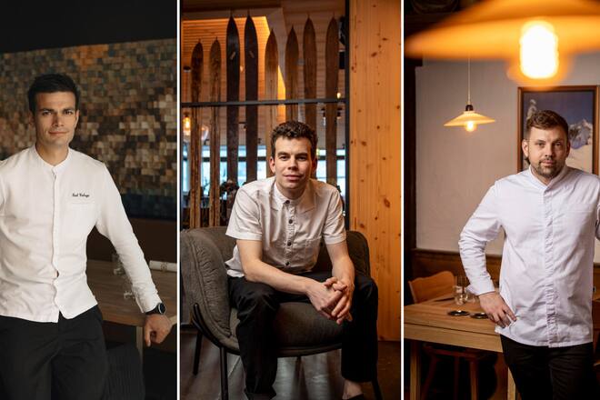 Top of Grindelwald: Paul Cabayé, Aurélien Mettler, David Rosza