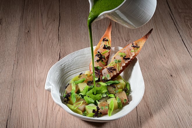 Rezept Lauchauflauf mit Felchenfilets von Franck Goivannini