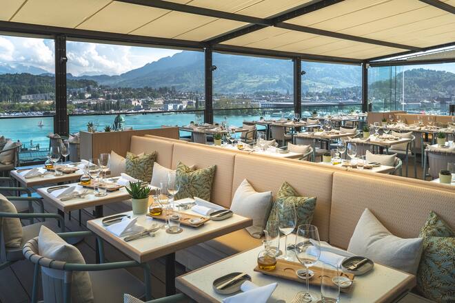 Restaurant Scala Terrasse Art Deco Hotel Montana, Luzern, LU