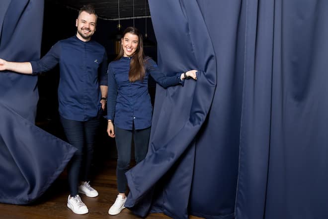 The Dining Room, Cham mit Gastgeberin Johanna Hagen und Küchenchef Christopher Knippschild