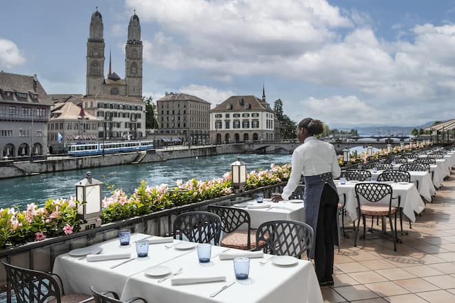 «Storchen»: Zürichs schönste Gourmet-Terrasse
