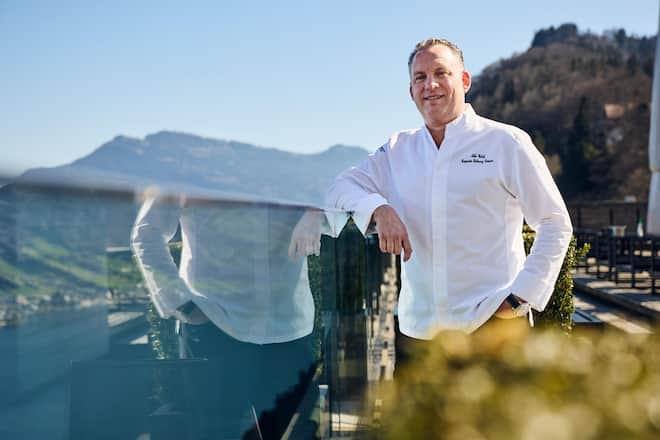 Portraits: Mike Wehrle Mike Wehrle und die Luma-Produkte, Bürgenstock, LU