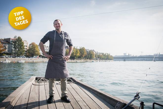 Pascal Steffen. Wurde mit 16 Gault Millau-Punkten ausgezeichnet und als Entdeckung des Jahres gefeiert. Koch vom Restaurant Roots in Basel. Dienstag 09. Oktober 2018 Foto © Nicole Pont