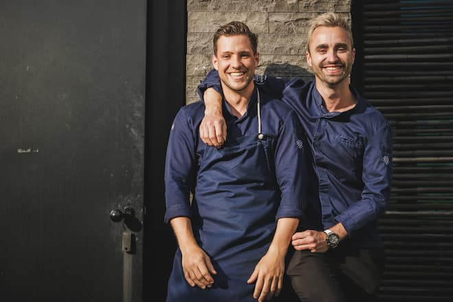 Silvio Germann, Mammertsberg 2024: Silvio Germann mit seinem Sous-Chef Jonas Grundner, welcher ihn nun verlässt und nach SriLanka auswandert