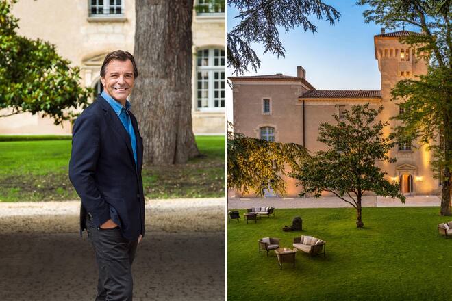 Headerbild Michelin Sterne Restaurant von Basler Unternehmer Silvio Denz Château Lafaurie-Peyraguey 2022