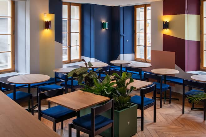 Café Pyxis Lausanne Musée de la culture à côté de la Cathédrale