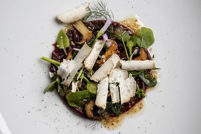 Rehcarpaccio Rezept von Joel Ellenberger