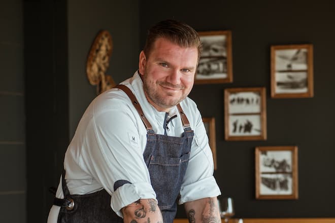 Küchenchef Bert De Rycker, Restaurant du Rawyl, Randogne (VS) - 6. August 2018 - Copyright Olivia Pulver